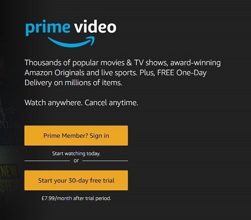 Download amazon prime video to my mac